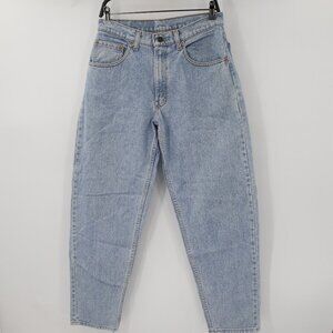 VINTAGE Levis Jeans Mens 31 Blue 560 Loose Fit Tapered Workwear American made